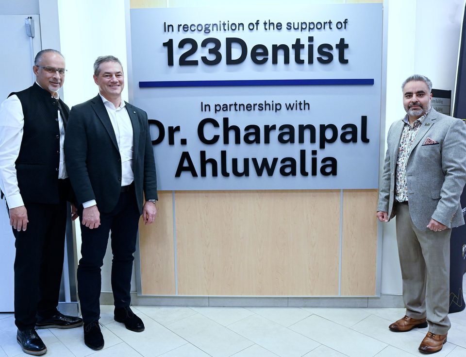 123Dentist investing in future of dentistry by supporting new lobby at Dalhousie University’s Faculty of Dentistry